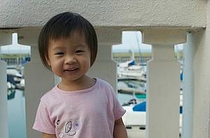 Rachel at Port Dickson, 2010