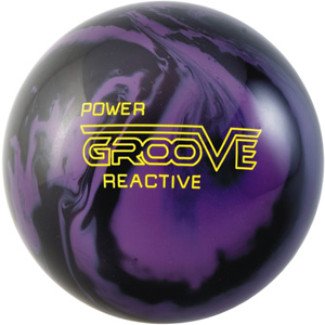 Brunswick Power Groove Urethane Black Purple Solid