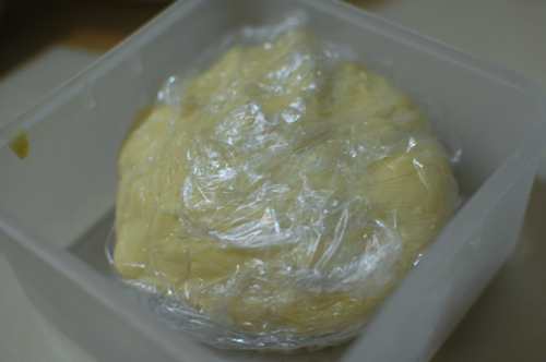 making apple pie: chill the dough making apple pie: chill the dough