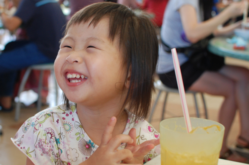 rachel enjoying herself in penang