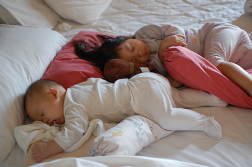 kids sleeping in penang