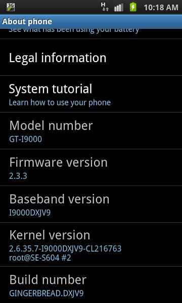 sgs gingerbread update screen 9