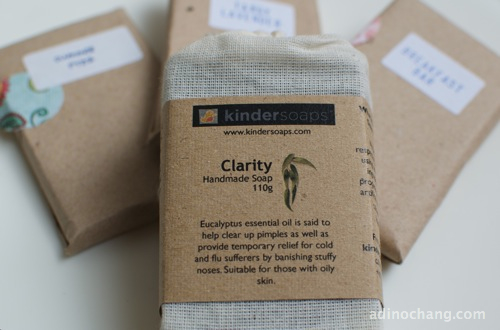 kindersoaps clarity and sampler packs