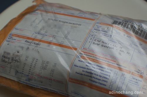 kindersoaps mail package