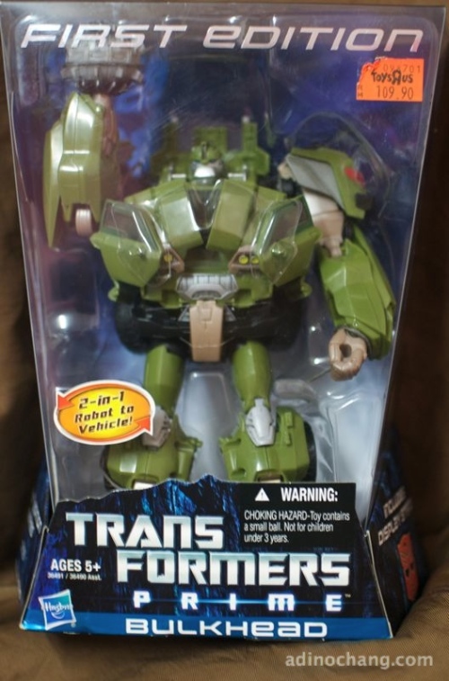 transformers prime bulkhead first edition box front